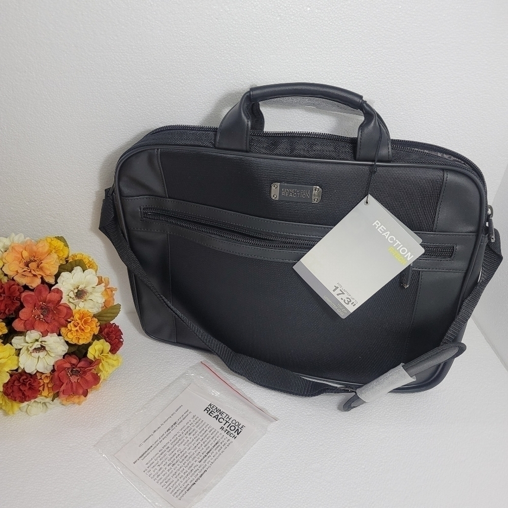KENNETH COLE REACTION LAPTOP CASE TOP ZIP - Picture 12 of 14